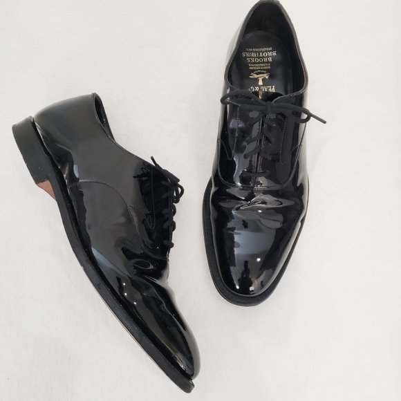 Brooks Brothers | Shoes | Peal Co Brooks Brothers Patent Leather Blacktie | Poshmark